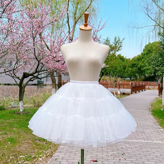 4 Layers 40cm Boneless Soft Tulle Lolita Petticoat BY9298
