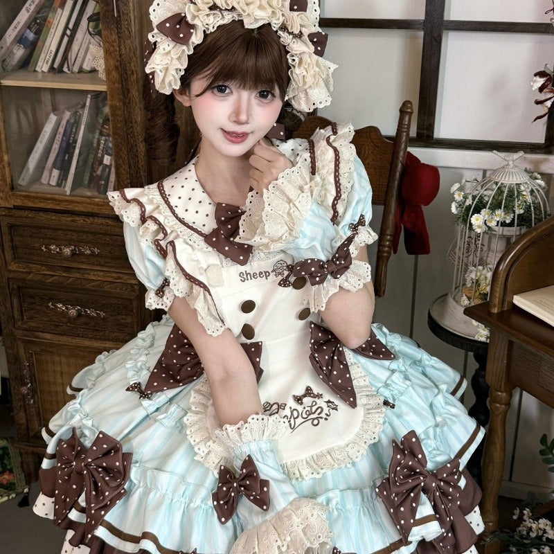 Whisper Vow Short Sleeve Lolita Dress BY9291