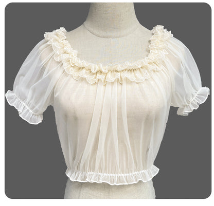 Lolita  Tulle Blouse  by0991