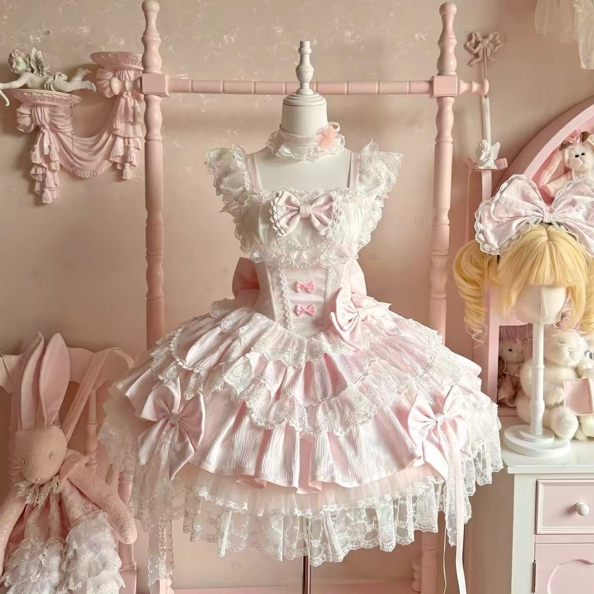 Sweet Dream Mist Ballet Lolita JSK ｜In Stock BY0111