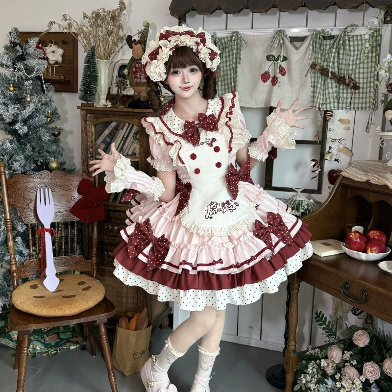 Whisper Vow Short Sleeve Lolita Dress BY9291