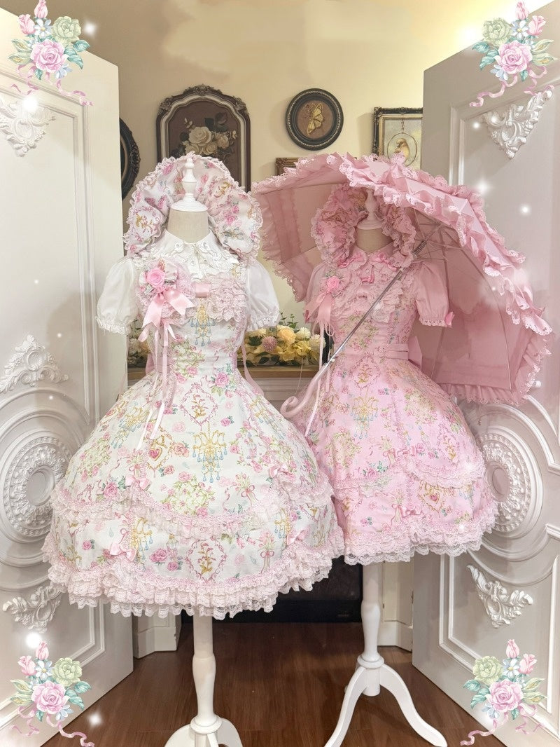 Floral Wall Lolita JSK/OP BY1201