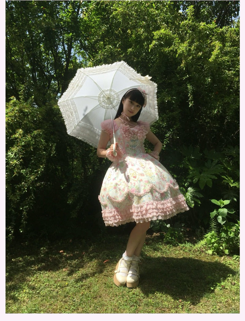 Floral Wall Lolita JSK/OP BY1201