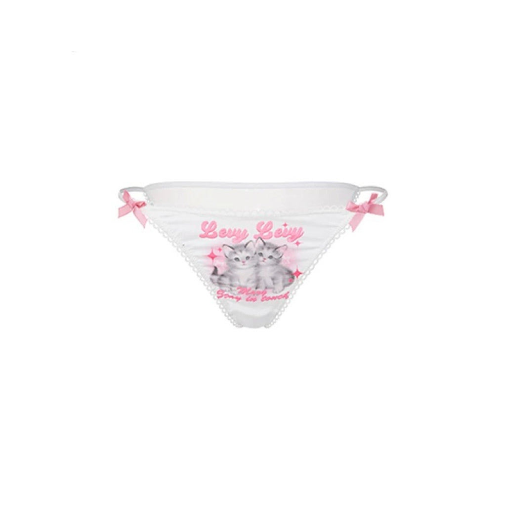 Girly Cute cats underwear BY0017