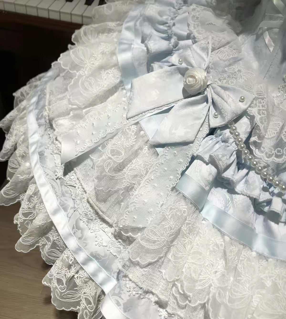 Misty Island Butterfly Ballet Lolita Cake Dress BY0099