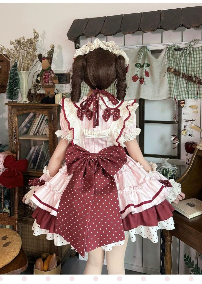 Whisper Vow Short Sleeve Lolita Dress BY9291