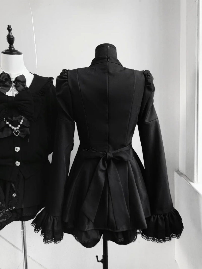 Cute Lolita Flutter Sleeve Dress BY9292