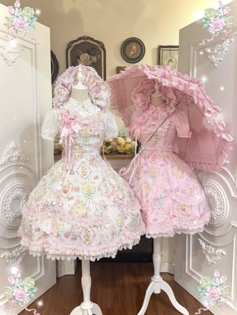 Floral Wall Lolita JSK/OP BY1201