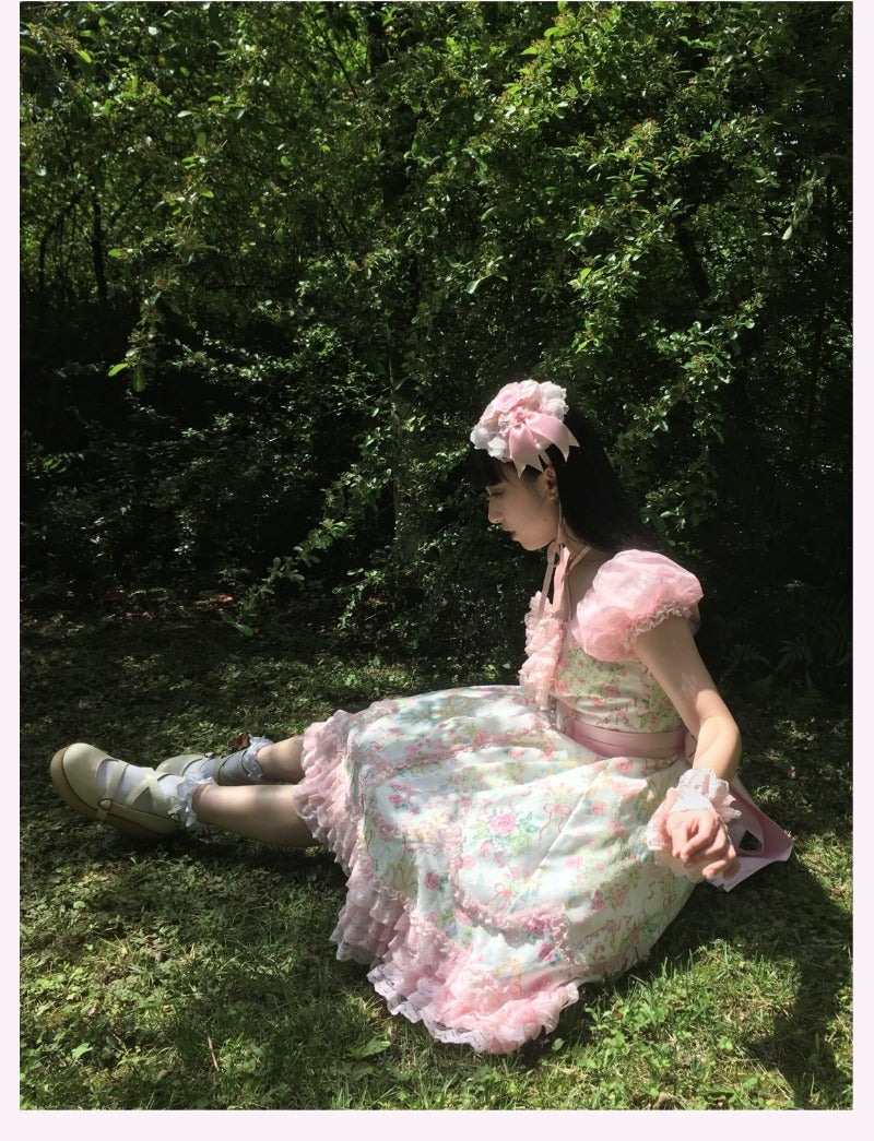 Floral Wall Lolita JSK/OP BY1201