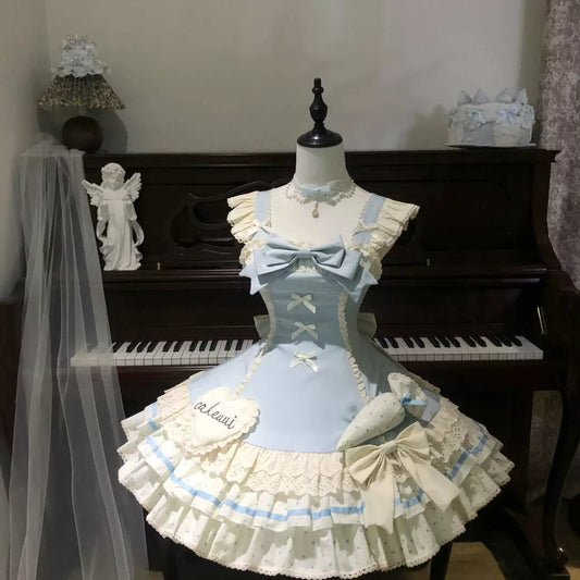 Pink/Blue/Purple/Black Sweet Lolita | In Stock BY0022
