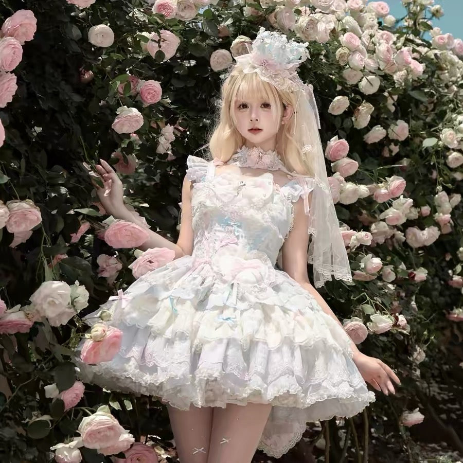 Sweet Ballet JSK Strap Lolita Dress |In Stock BY0055