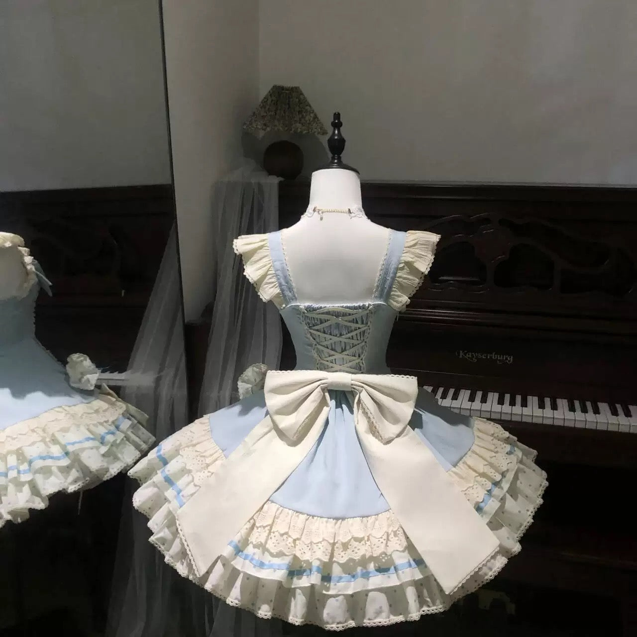 Pink/Blue/Purple/Black Sweet Lolita | In Stock BY0022