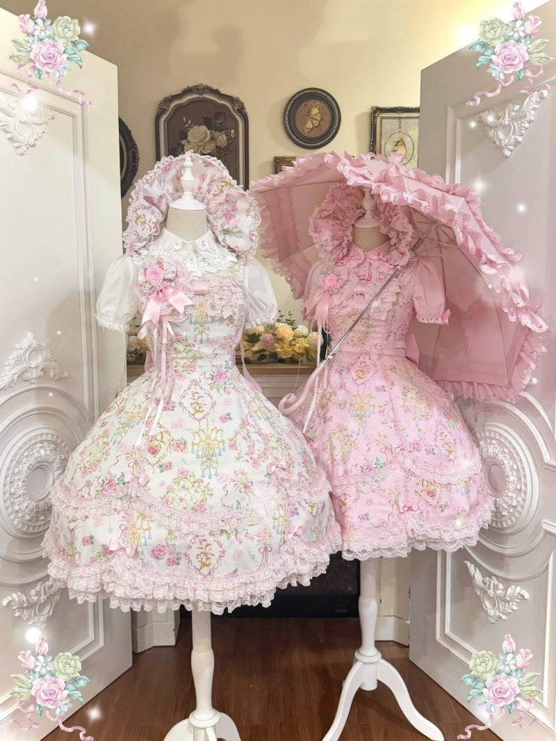 Floral Wall Lolita JSK/OP BY1201