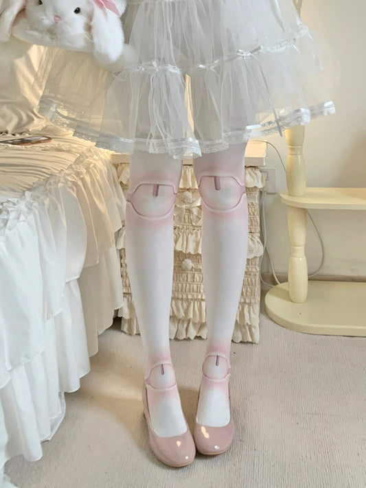 80D BJD Joint Doll Printed Lolita Tights BY2222