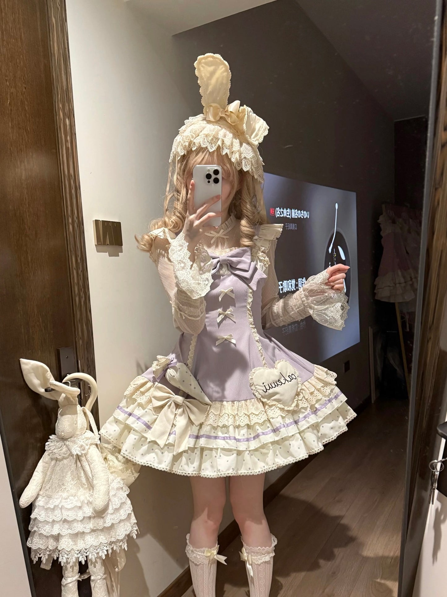Pink/Blue/Purple/Black Sweet Lolita | In Stock BY0022