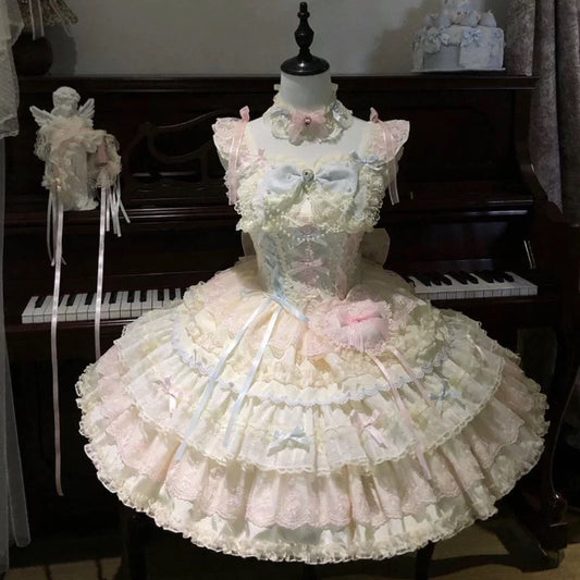 Sweet Ballet JSK Strap Lolita Dress |In Stock BY0055