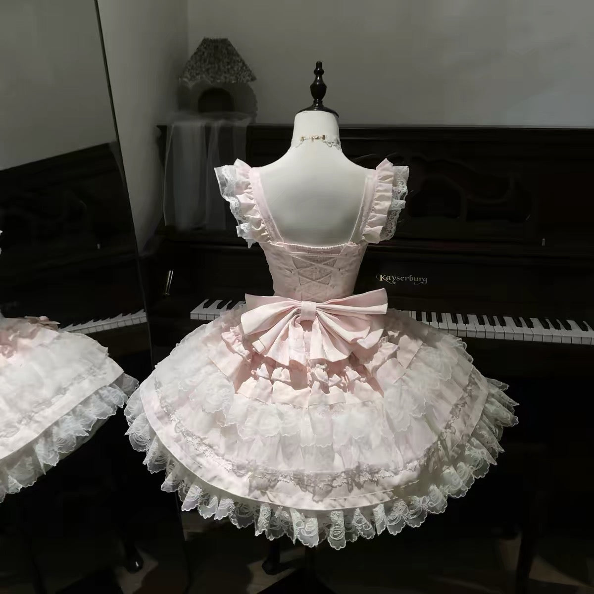 Misty Island Butterfly Ballet Lolita Cake Dress BY0099
