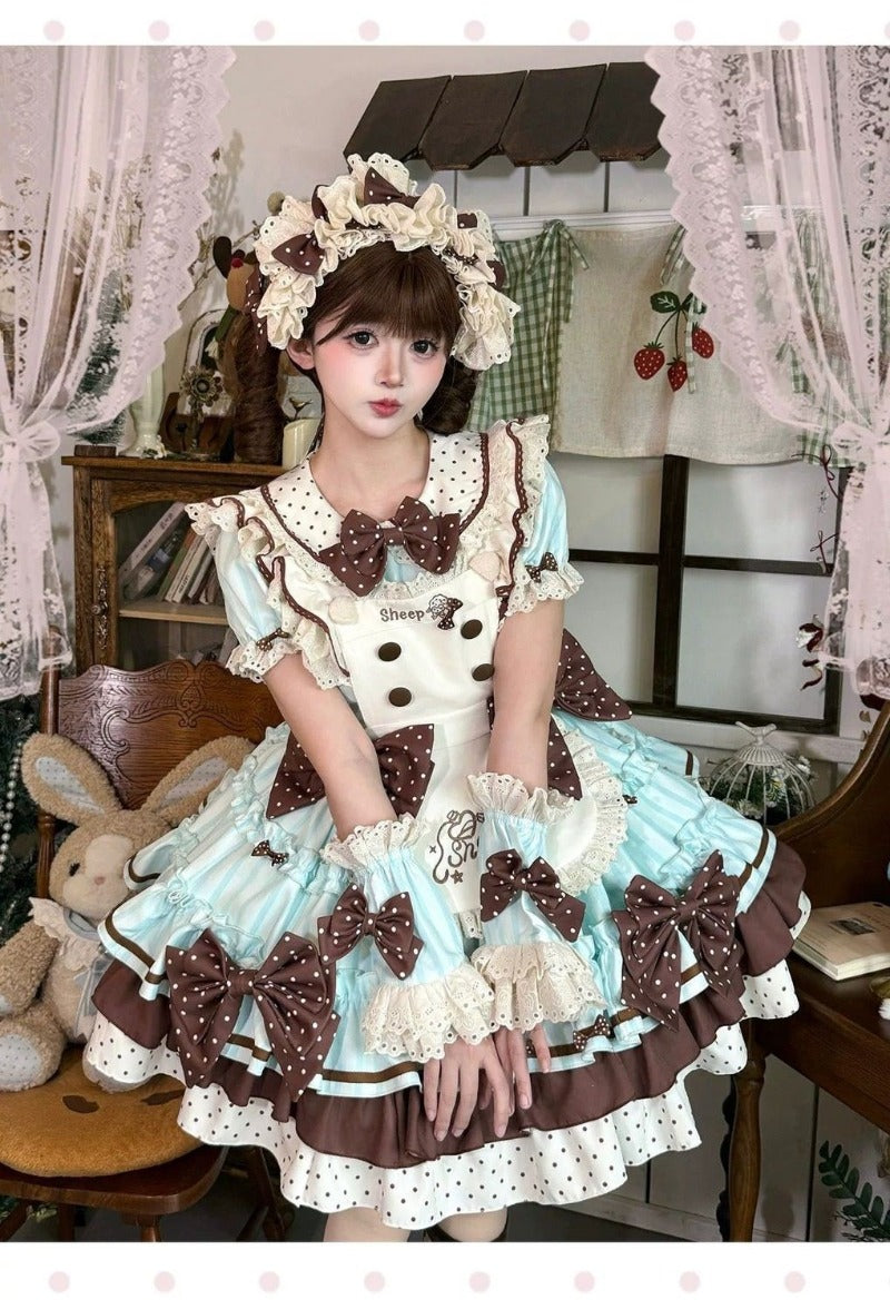 Whisper Vow Short Sleeve Lolita Dress BY9291