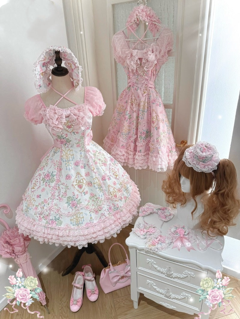 Floral Wall Lolita JSK/OP BY1201