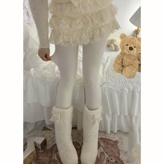 Japanese Style Thickened Velvet Lolita Pantyhose BY9173