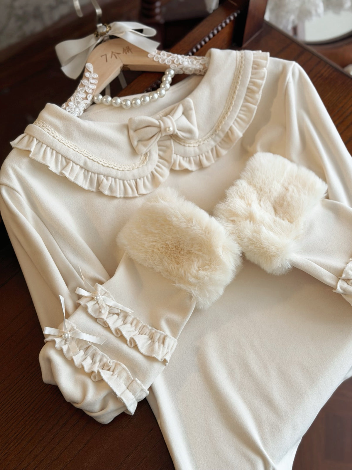 Sweet Girly Peter Pan Collar Lolita Inner Top BY9210