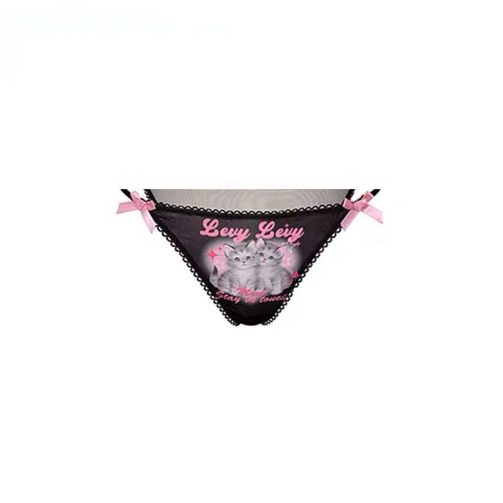 Girly Cute cats underwear BY0017