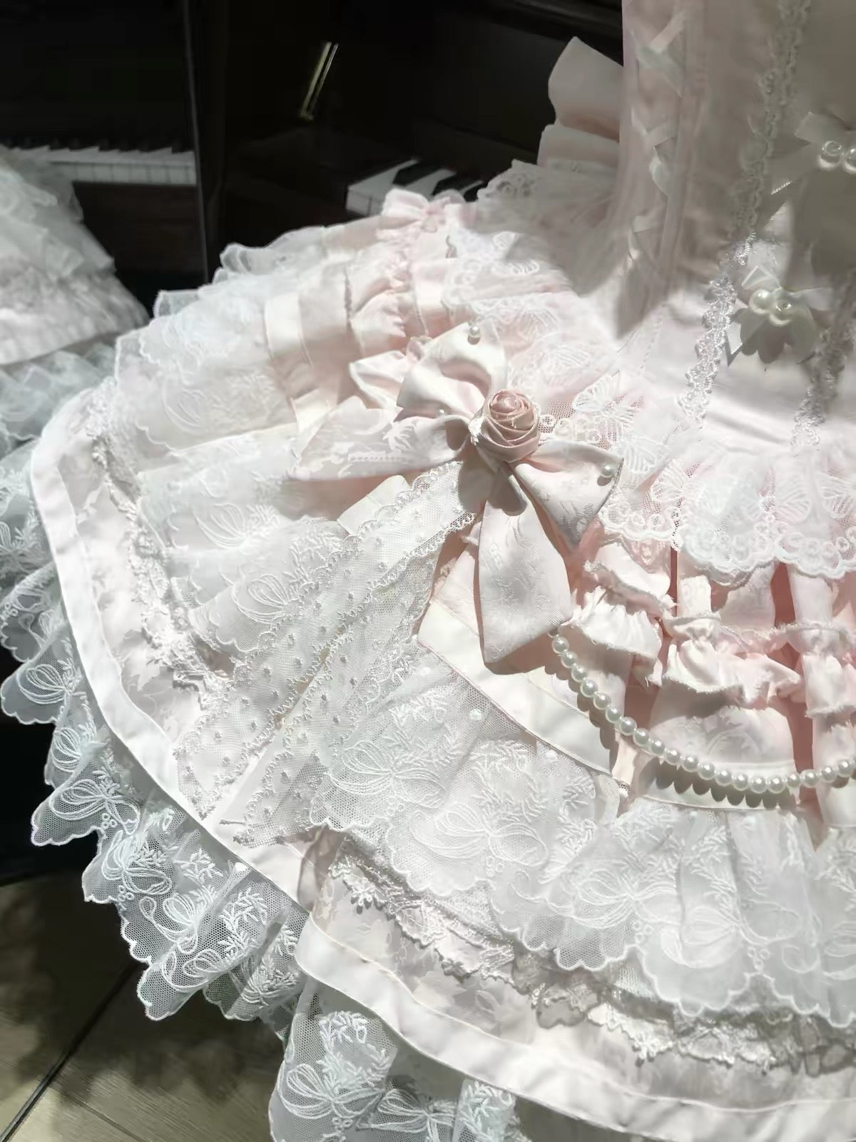 Misty Island Butterfly Ballet Lolita Cake Dress BY0099