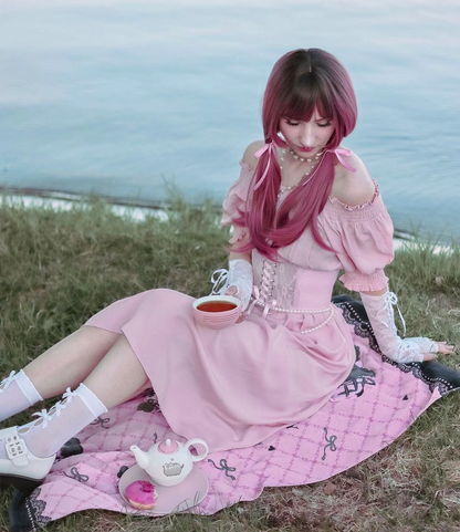 ''RESPBERRY'' HIME CUT LONG WIG BY31111