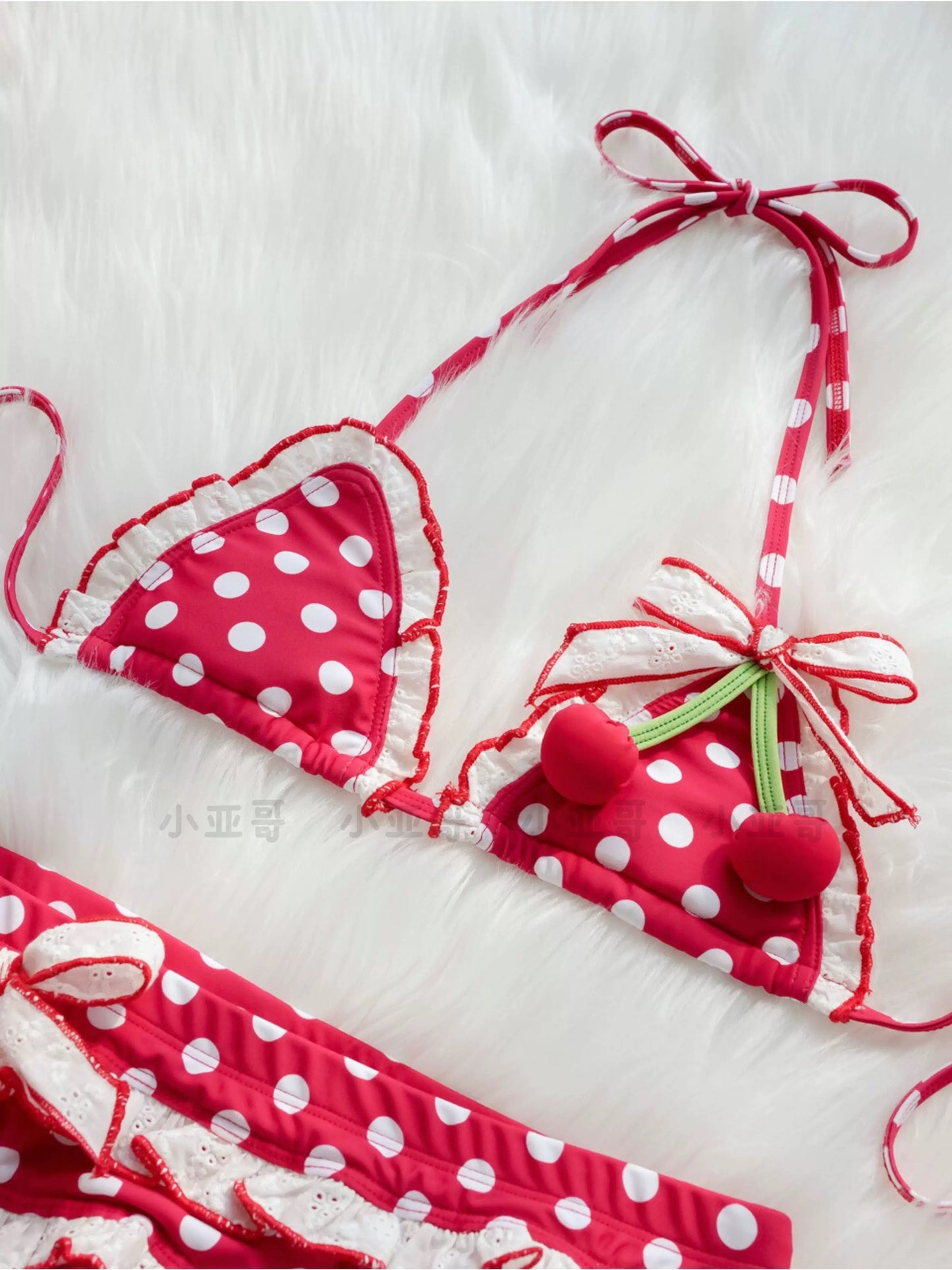 Sweet cherry bikini swimsuit BY0005