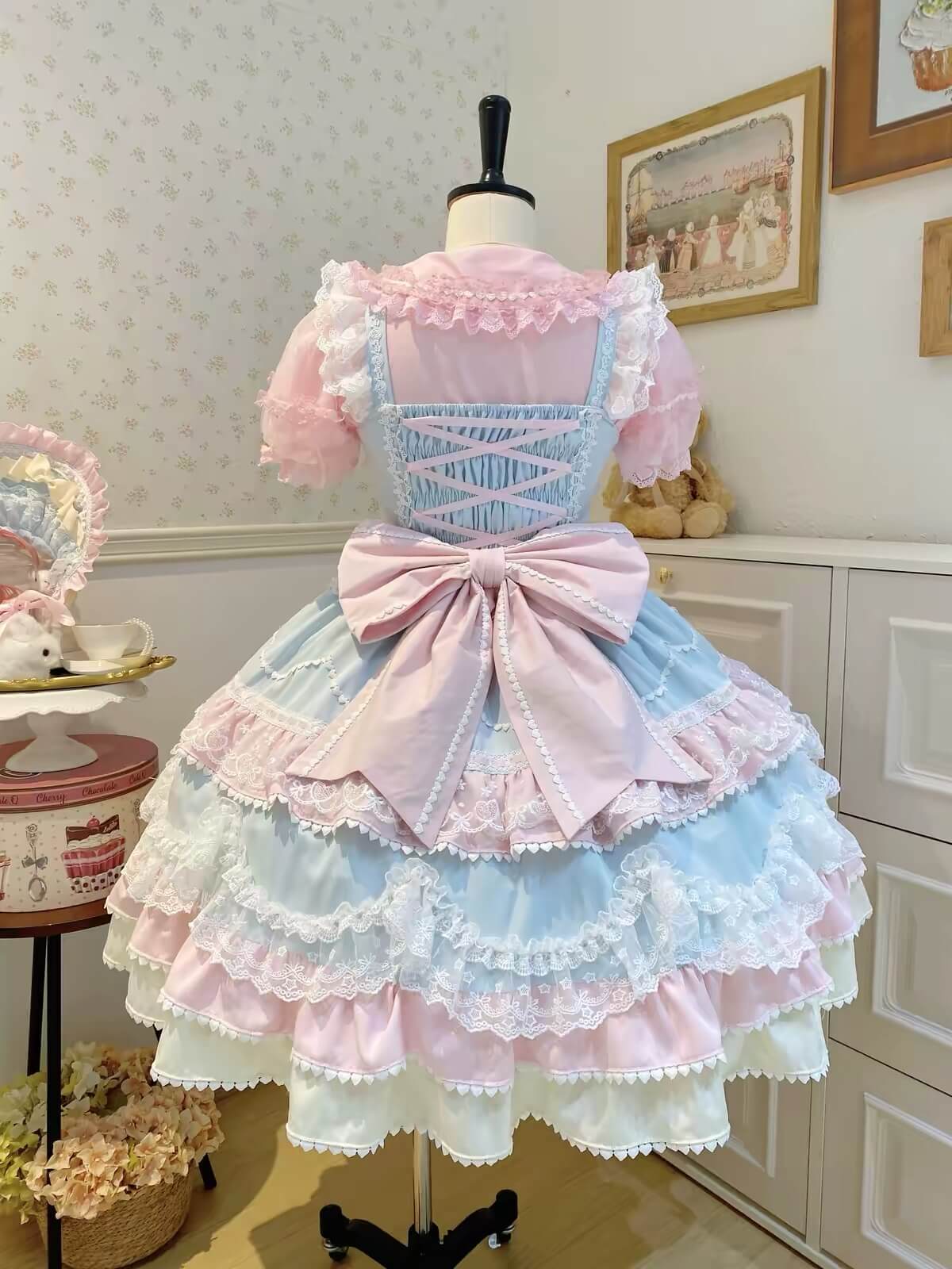 Fondant Cake Sweet Lolita JSK| In Stock BY1103