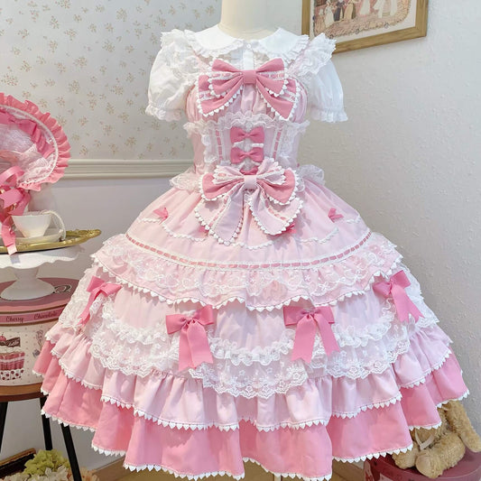 Fondant Cake Sweet Lolita JSK| In Stock BY1103