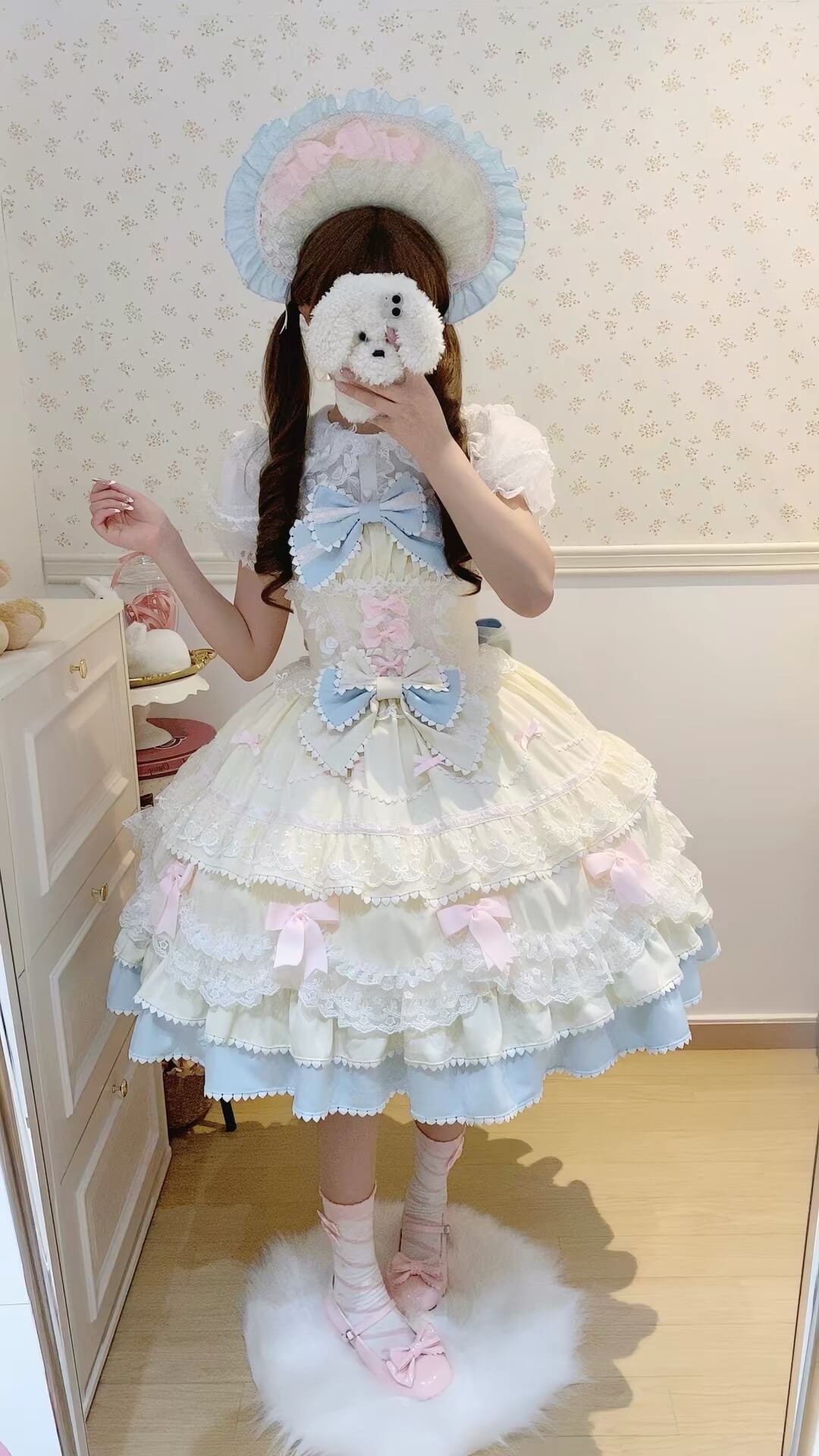 Fondant Cake Sweet Lolita JSK| In Stock BY1103