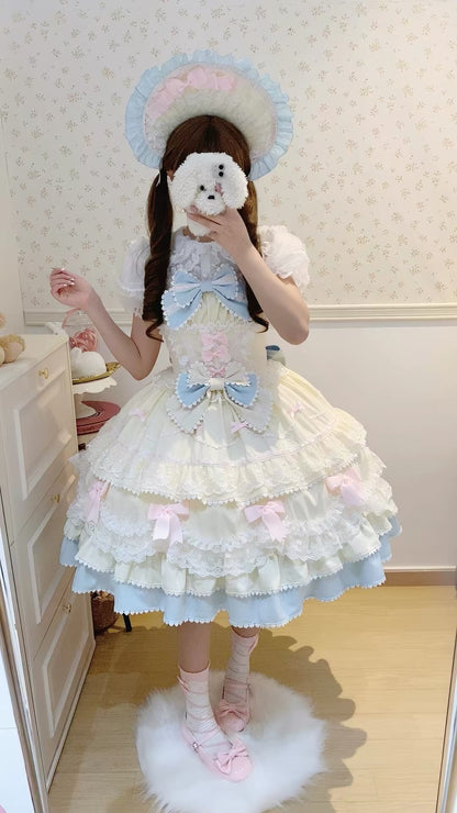 Fondant Cake Sweet Lolita JSK| In Stock BY1103