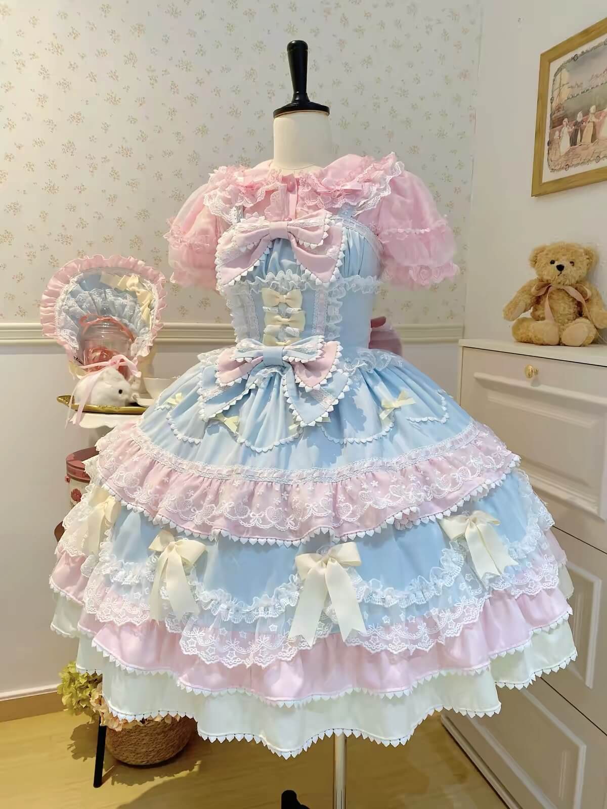 Fondant Cake Sweet Lolita JSK| In Stock BY1103