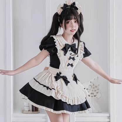 Halloween Vintage Maid Lolita Outfit In Stock BY1160