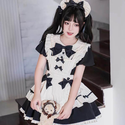 Halloween Vintage Maid Lolita Outfit In Stock BY1160
