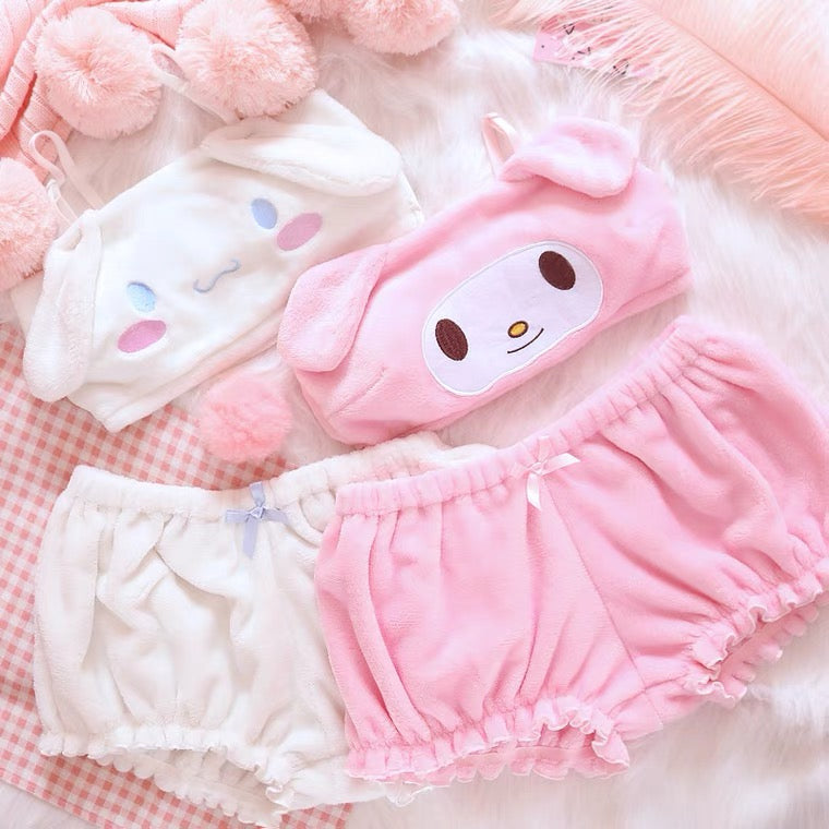 REVIEW FOR JAPANESE SOFT GIRL CINNAMON DOG PlUSH UNDERWEAR BY90110