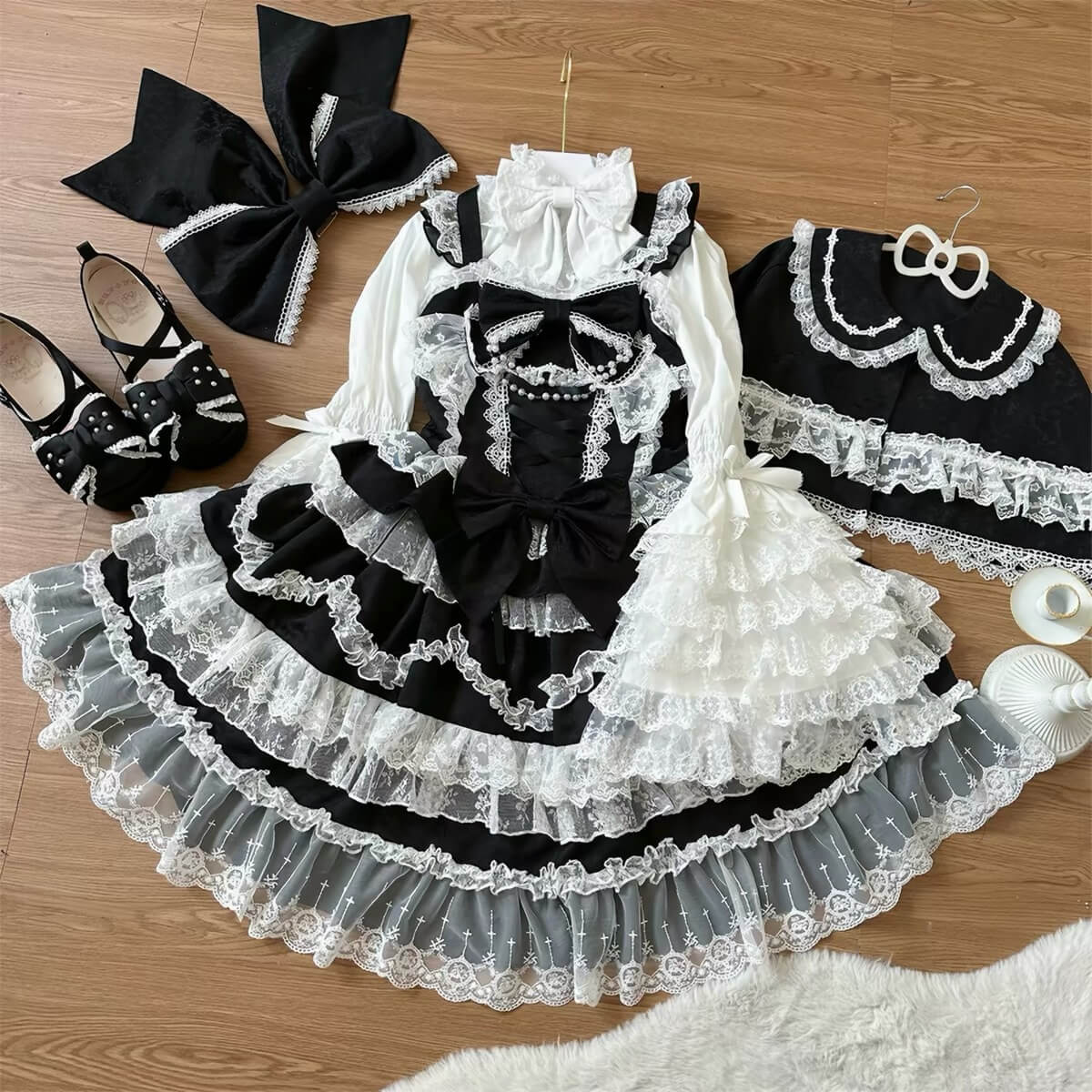 Love & Palpitation Bridal Lolita JSK| In Stock BY1120