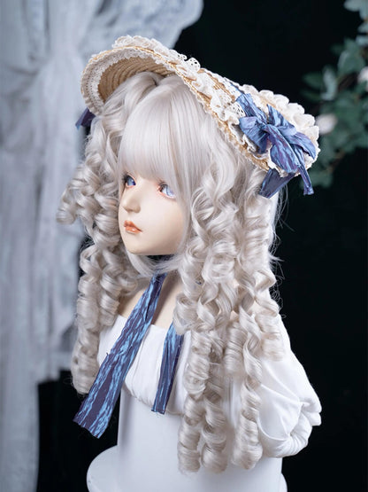 Moonlight Yao Doll Style Claw Clip Twin Ponytail Lolita Wig model