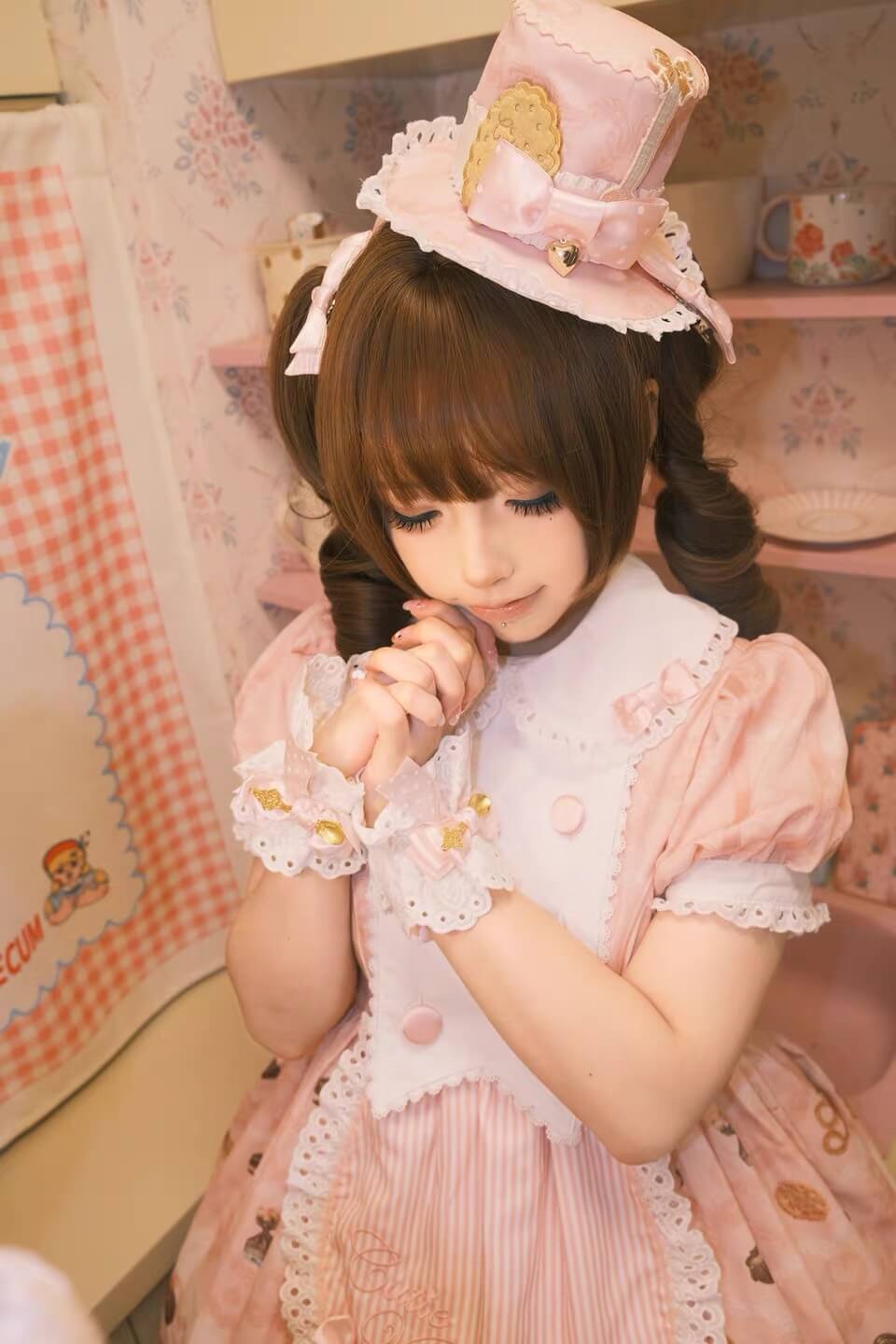 Lilith Dual Claw Clip Lolita Wig with Straight Bangs BY4455