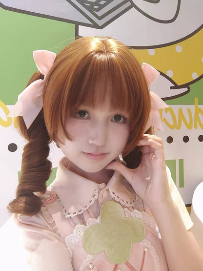 Lilith Dual Claw Clip Lolita Wig with Straight Bangs BY4455