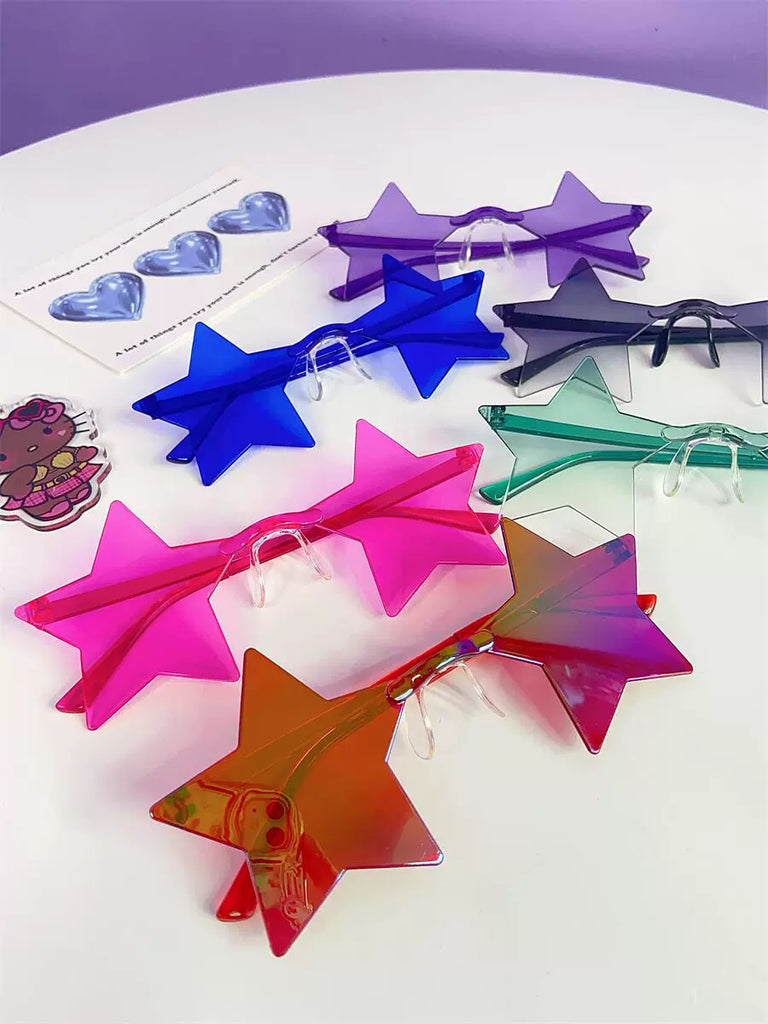 five-pointed star glasses BY12900