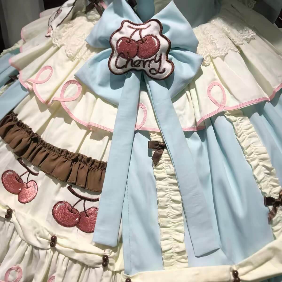 Sweet Cherry Cream Cake Lolita JSK BY9261