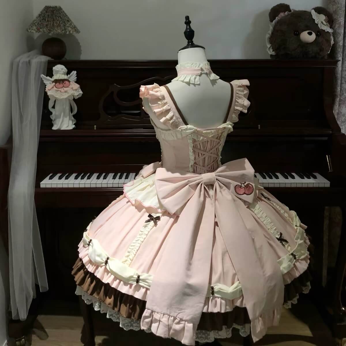Sweet Cherry Cream Cake Lolita JSK BY9261