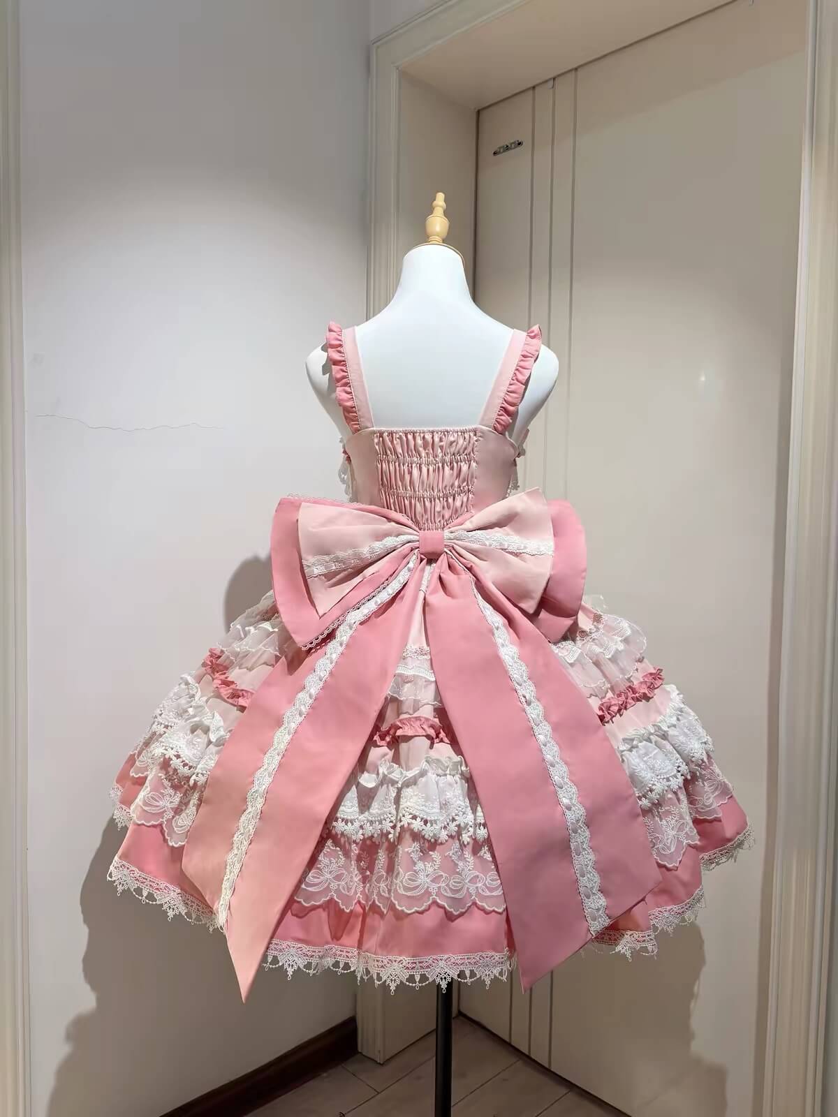 Sweet Lolita Doll JSK Dress Long Train BY9201