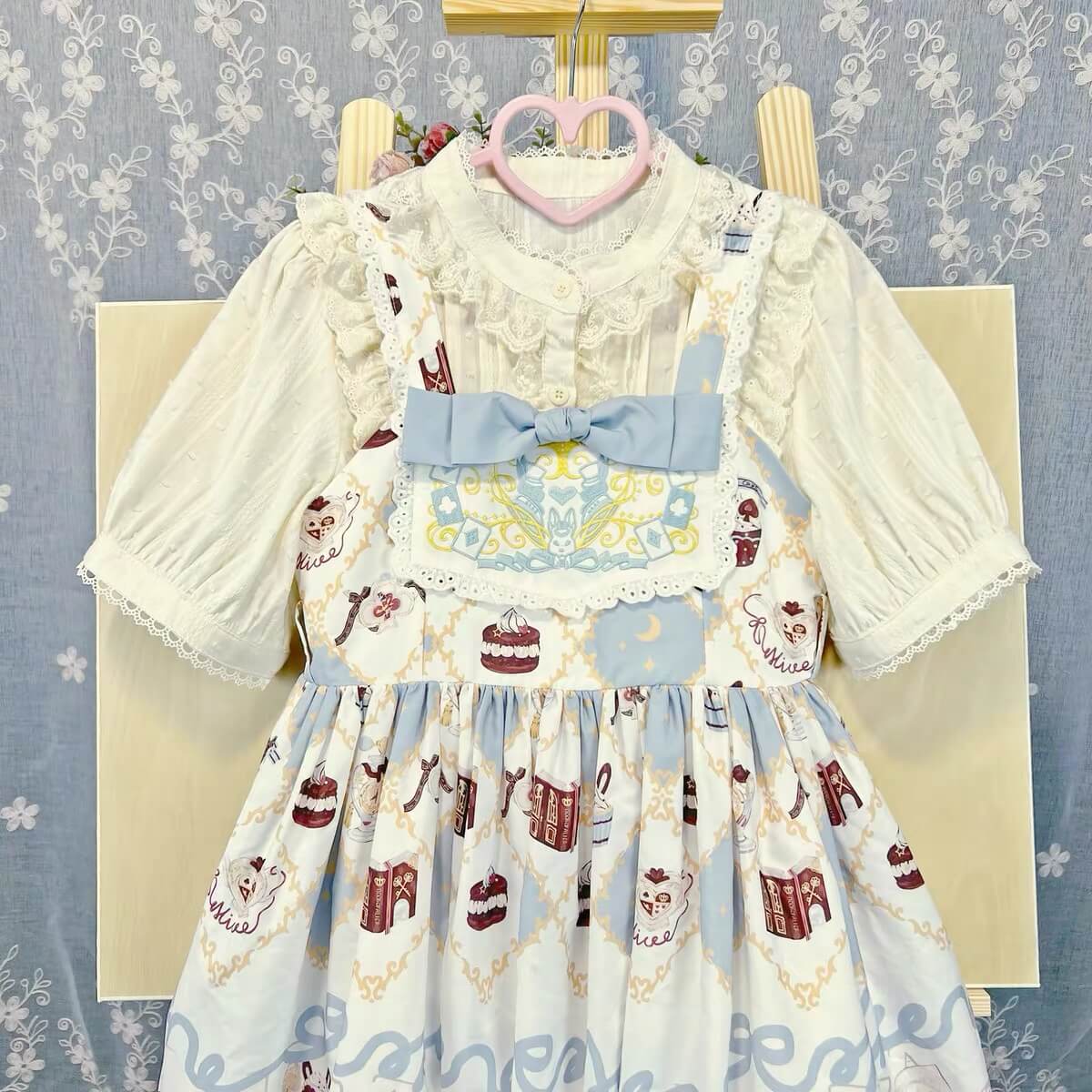 3 Colors Sweet Stand Collar Lolita Blouse BY9555