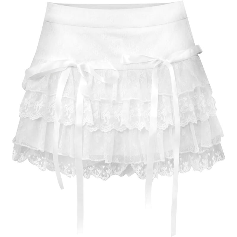 Sweet Girl Lace Cake Princess Ballet Fairy Spicy Girl skirt BY9142