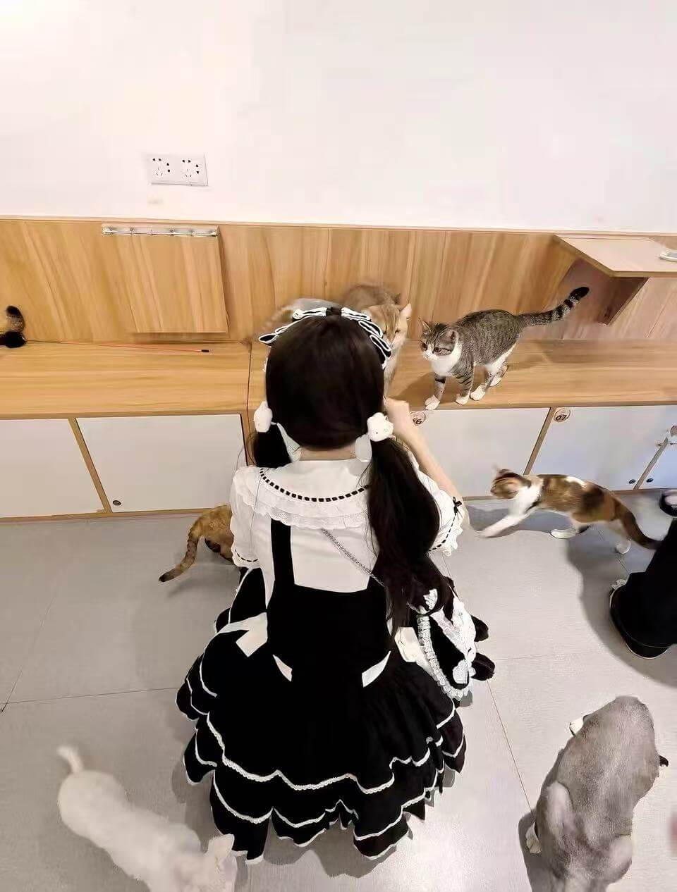 Cute Three Tier Cotton Lolita JSK|In Stock BY1008