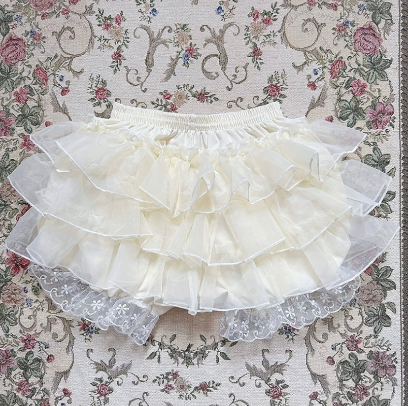 Lolita jk cake skirt multi-layer puffy skirt bloomers BY11172