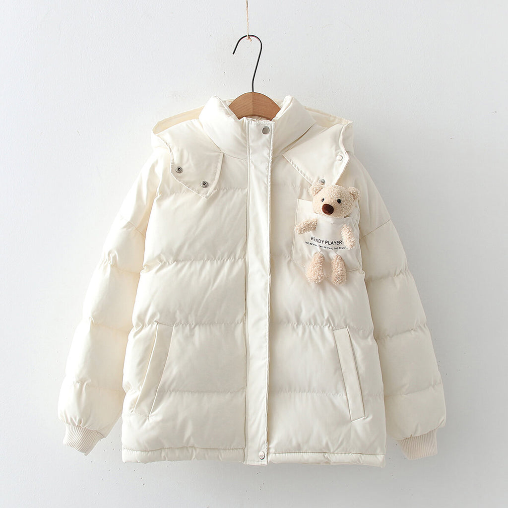 Japanese cute bear Thickened winter coat BY8050
